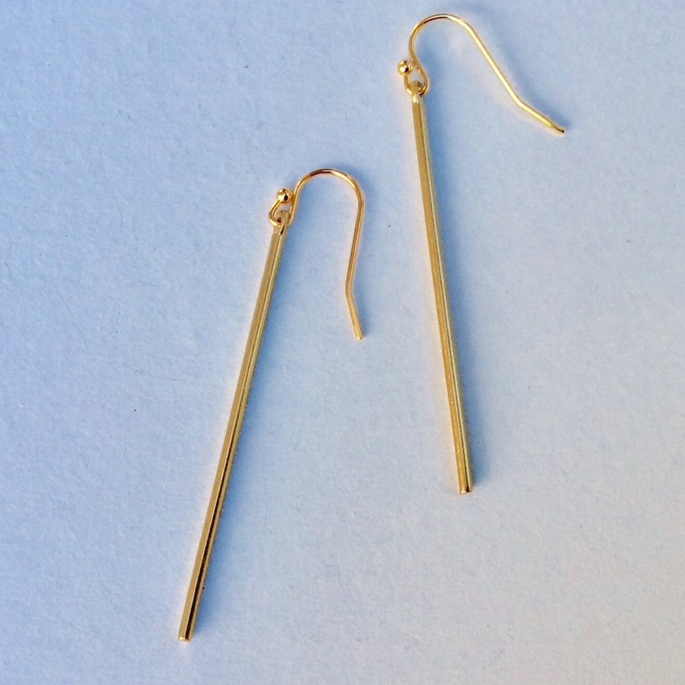 New Handcrafted gold plated Earrings - Picture 6 of 7